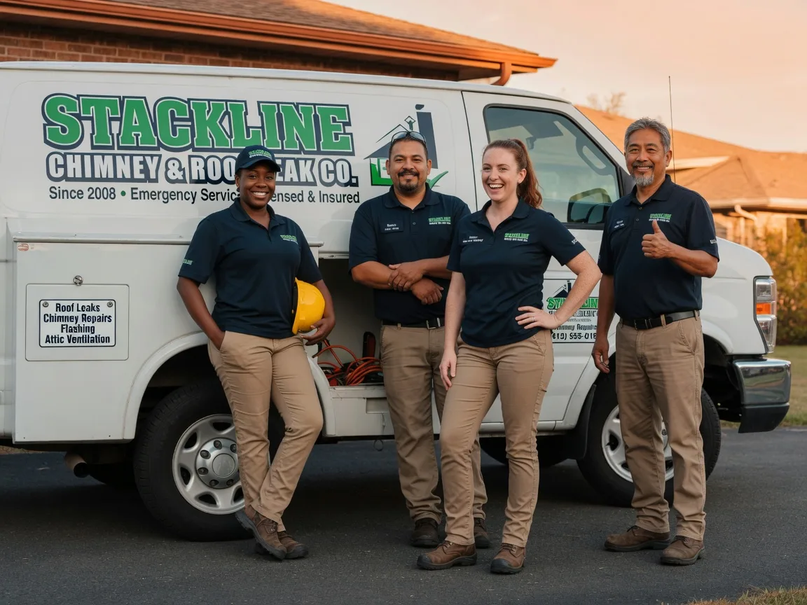Chimney flashing repair company in Rockland, ME